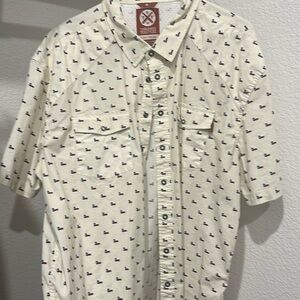 Tumbleweed Texstyles Texas Flag Snap Shirt